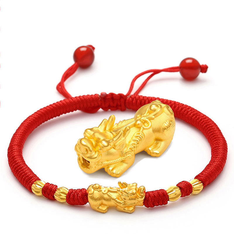 Carmiora Double Pixiu Wealth String Armband