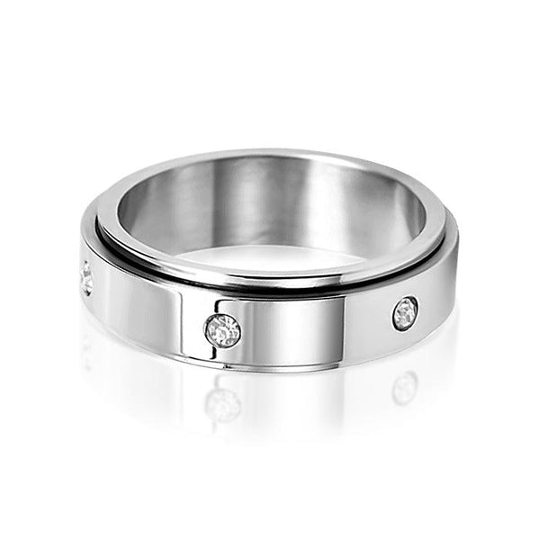 Delight - Anti-Angst-Versprechensring aus Zirkonia