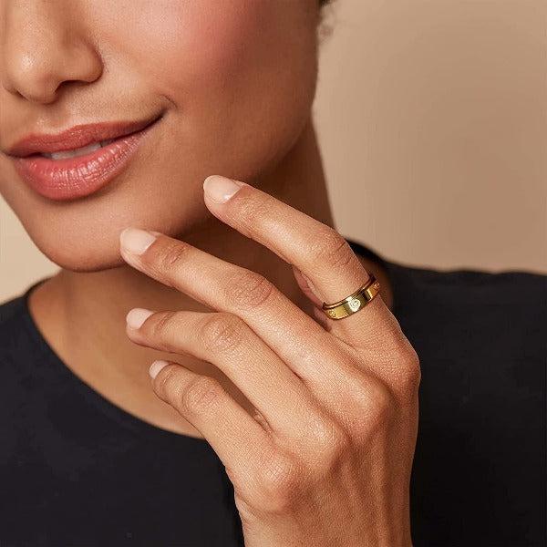 Delight - Anti-Angst-Versprechensring aus Zirkonia