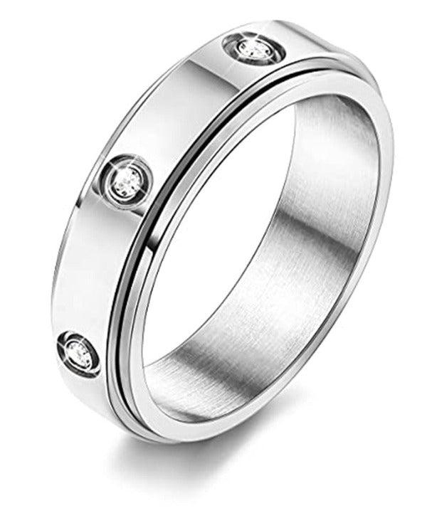 Delight - Anti-Angst-Versprechensring aus Zirkonia