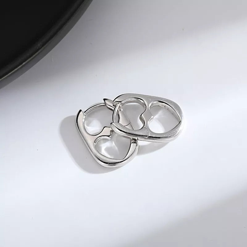 Carmiora - Doppelherz-Ohrringe