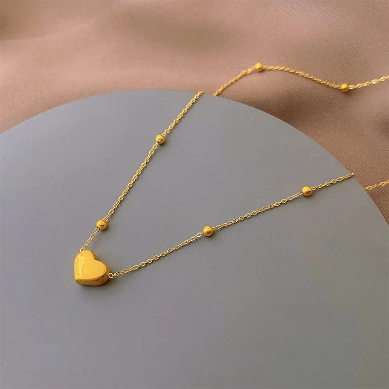 Carmiora - Passion Heart Anhänger Halskette