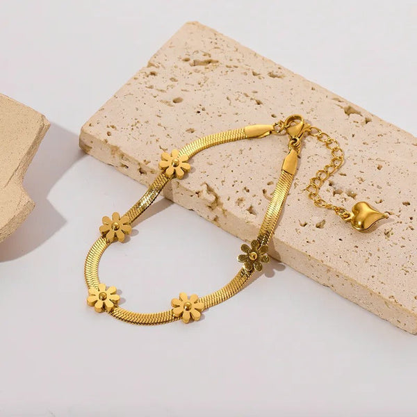 Chavri - Kettenarmband aus Edelstahl