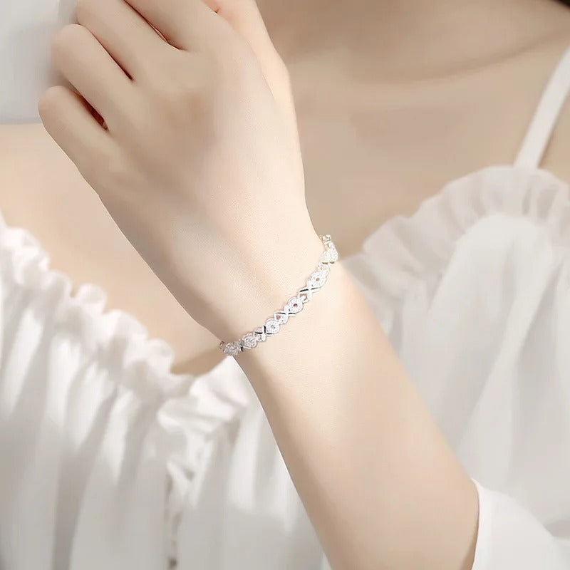 Carmiora - Geometrisches Zirkon-Armband