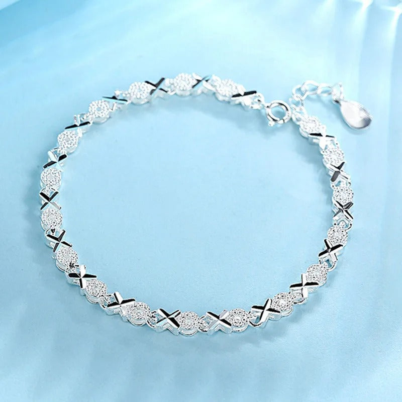 Carmiora - Geometrisches Zirkon-Armband