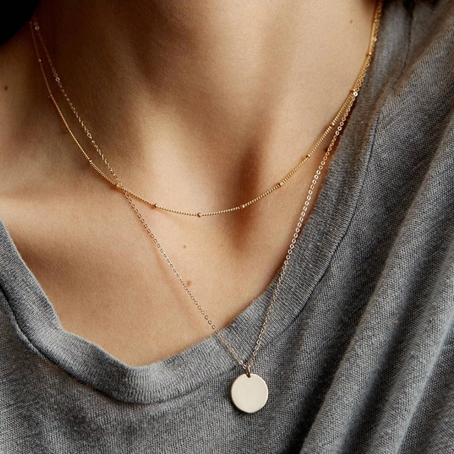 Carmiora - Goldene Perlenkette