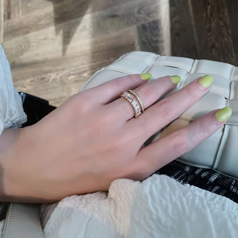 Chavri - Opulenter Zirkonia-Ring