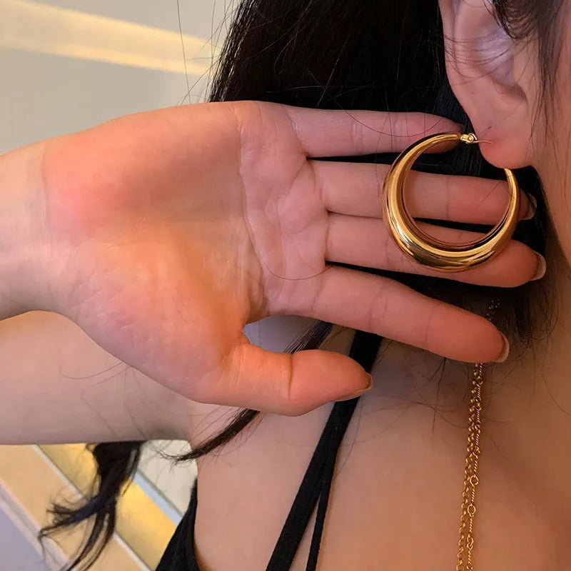 Chavri - Elegante Runde Ohrringe