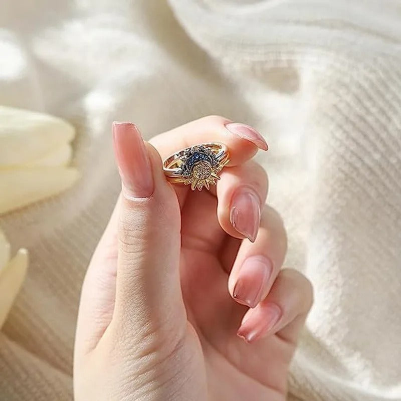 Chavri - Strahlender Sonne & Mond Himmelsring