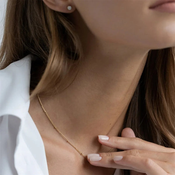 Carmiora - Goldene Perlenkette