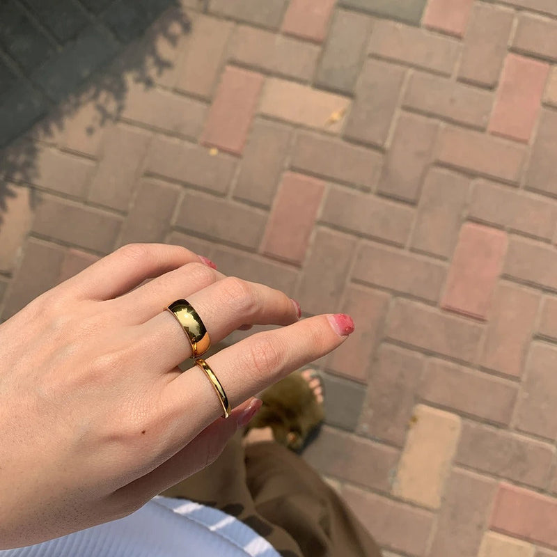 Chavri - Bescheidene Schlagring-Ringe