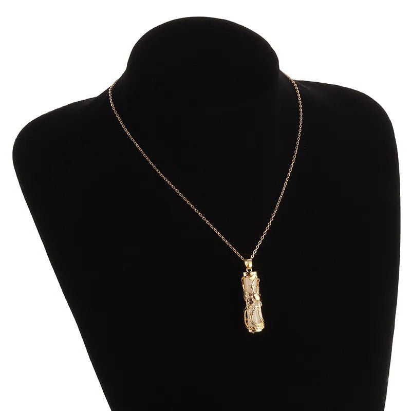 Carmiora - Phönix-Anhänger Halskette