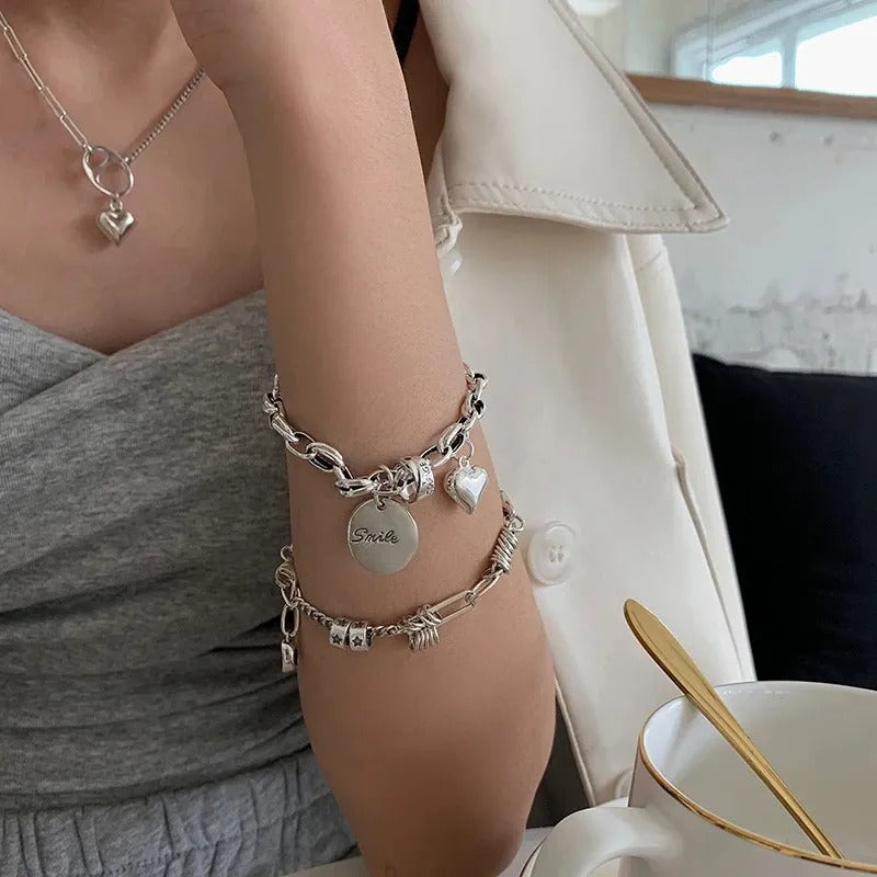 Carmiora - Komplizierte Thai Silber Armbänder