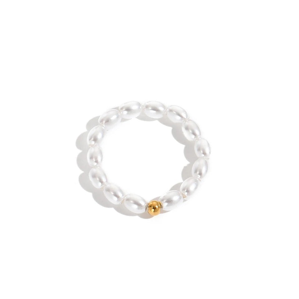 Chavri - Perlenessenz Minimalistischer Ring