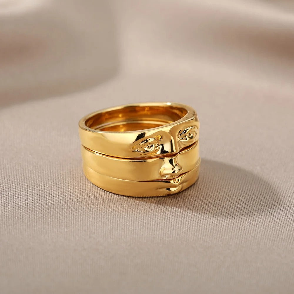 Carmiora - Gesicht Ring Sets
