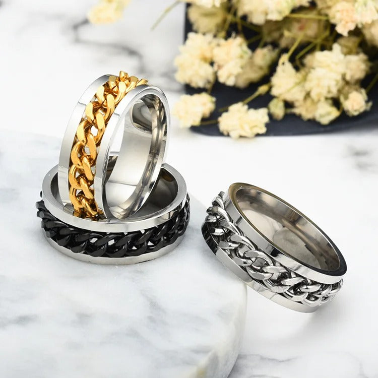 Chavri - Drehbarer Spinner-Kettenring