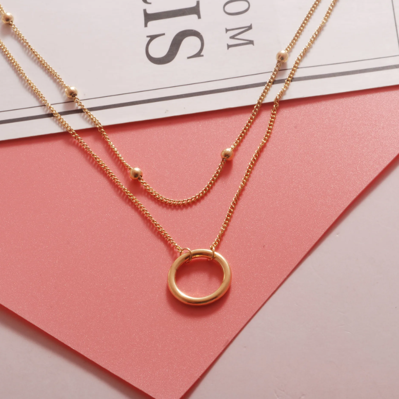 Carmiora - Doppellagige Perlenkette