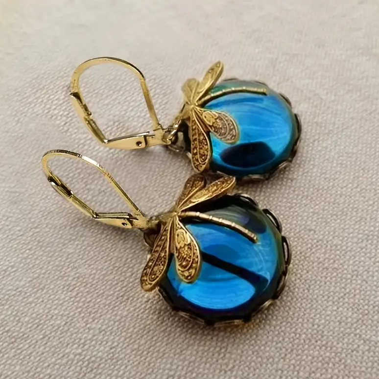 Chavri - Nostalgische Libellen-Ohrringe