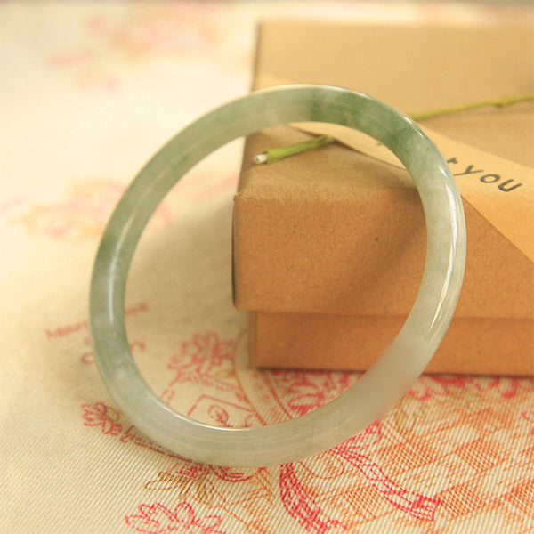 Carmiora Armreif aus natürlicher Jade, Friedensheilung