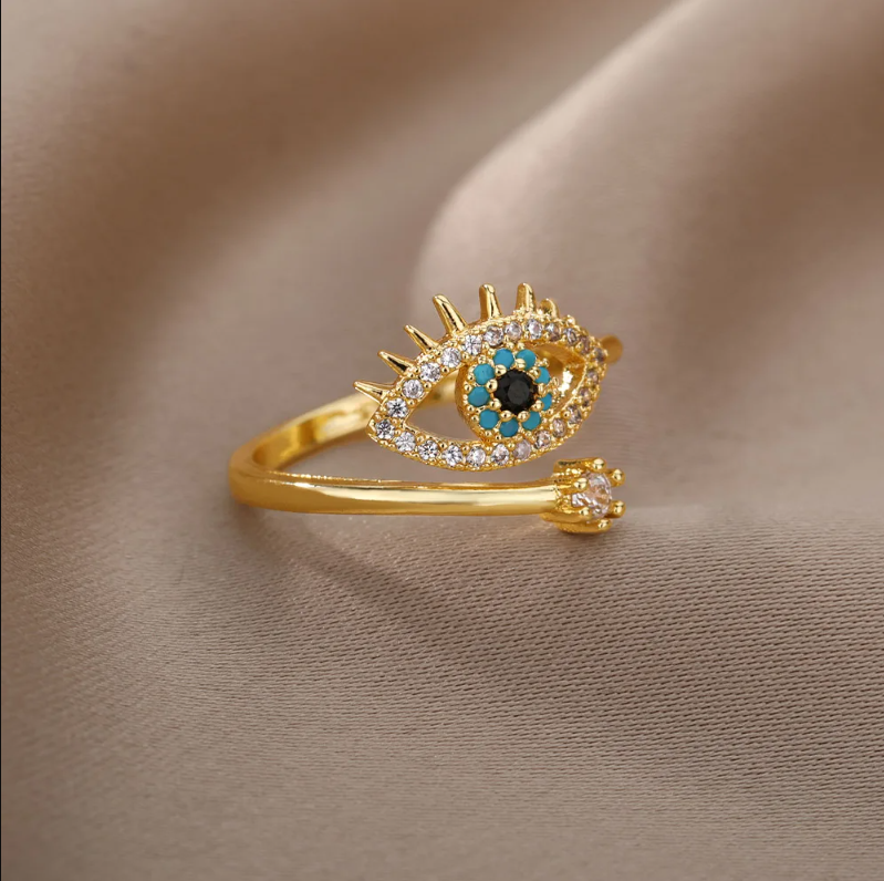 Carmiora - Türkischer Böses-Auge-Ring