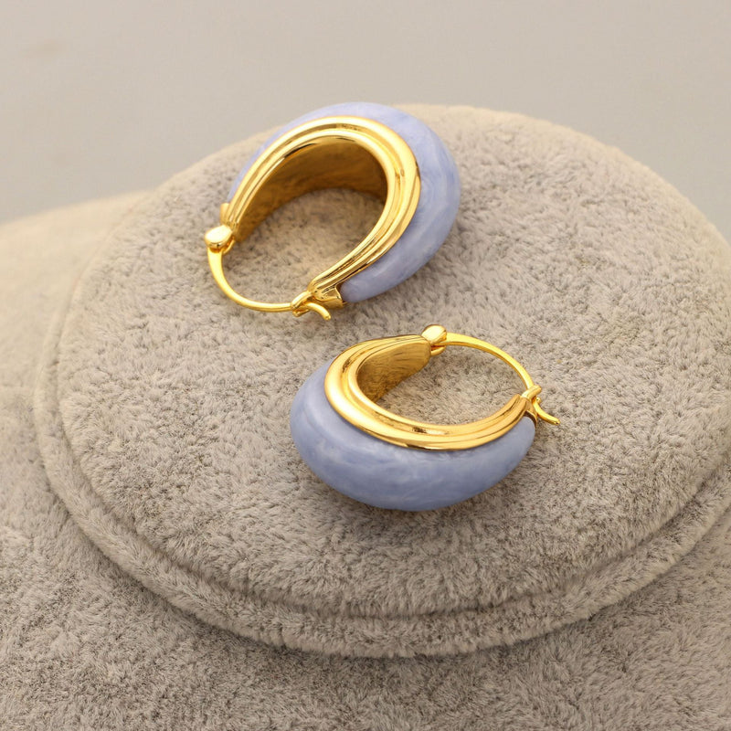 Creolen im Vintage-Stil