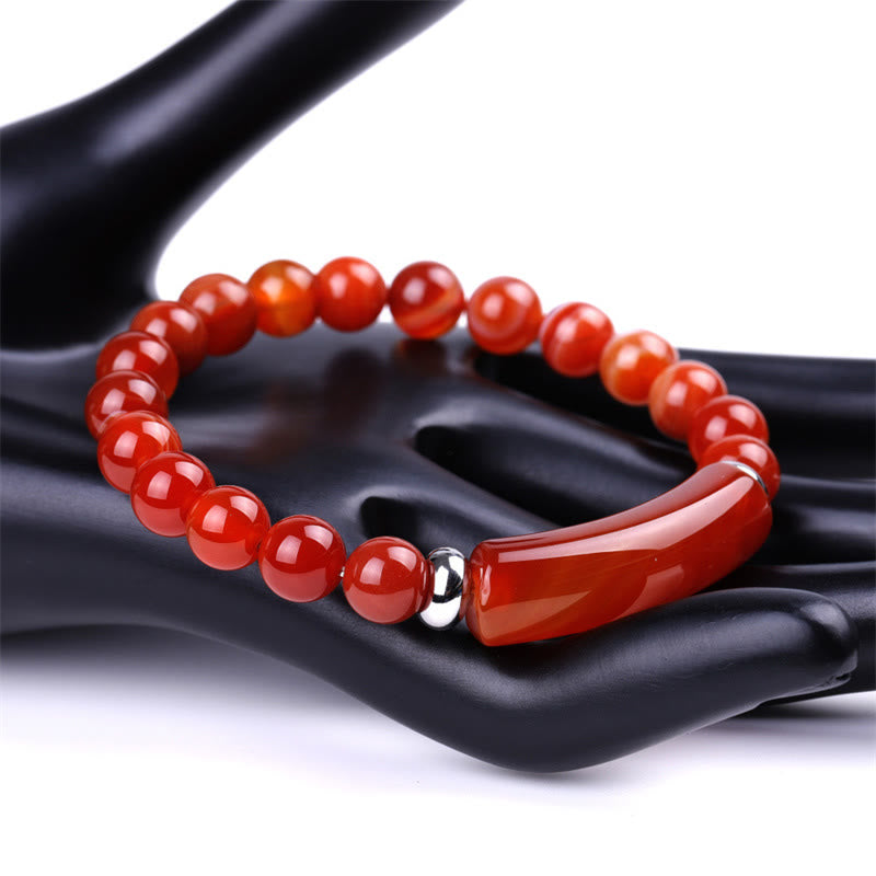 Handgefertigtes Carmiora-Heilarmband aus natürlichen Edelsteinen