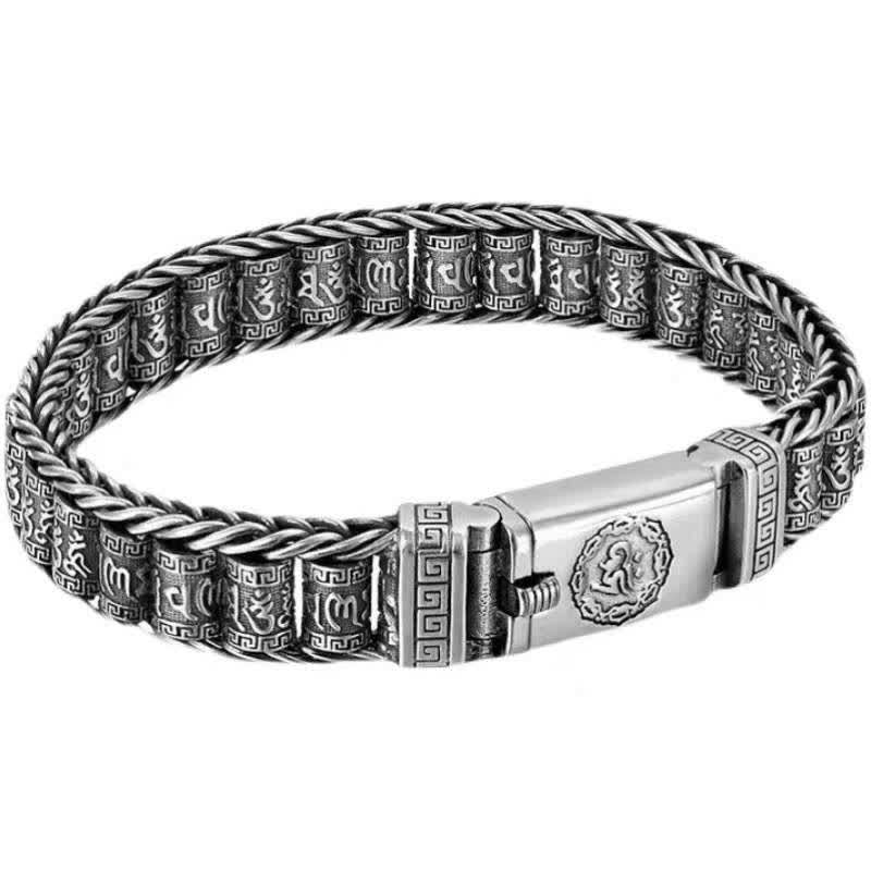 Carmiora Tibet handgemachtes Om Mani Padme Hum Weisheit Friedensarmband