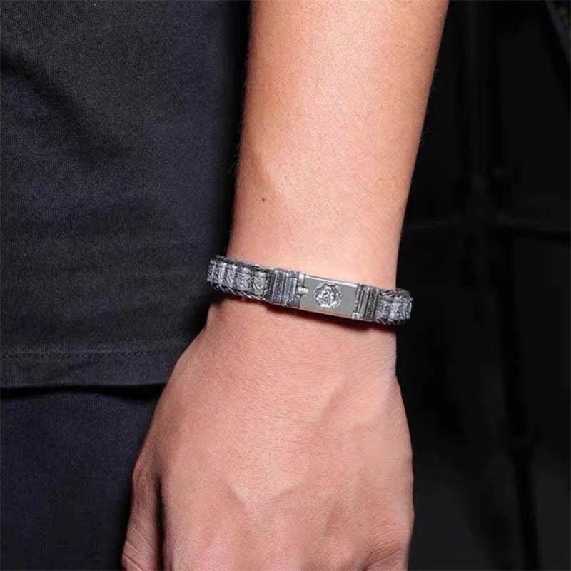 Carmiora Tibet handgemachtes Om Mani Padme Hum Weisheit Friedensarmband