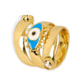 Dreifacher Teufelsring aus 18 Karat Gold