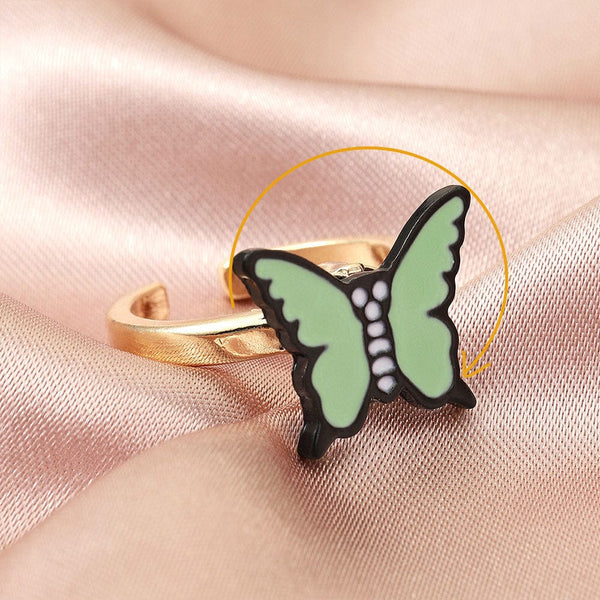 Fidget Ring Schmetterling