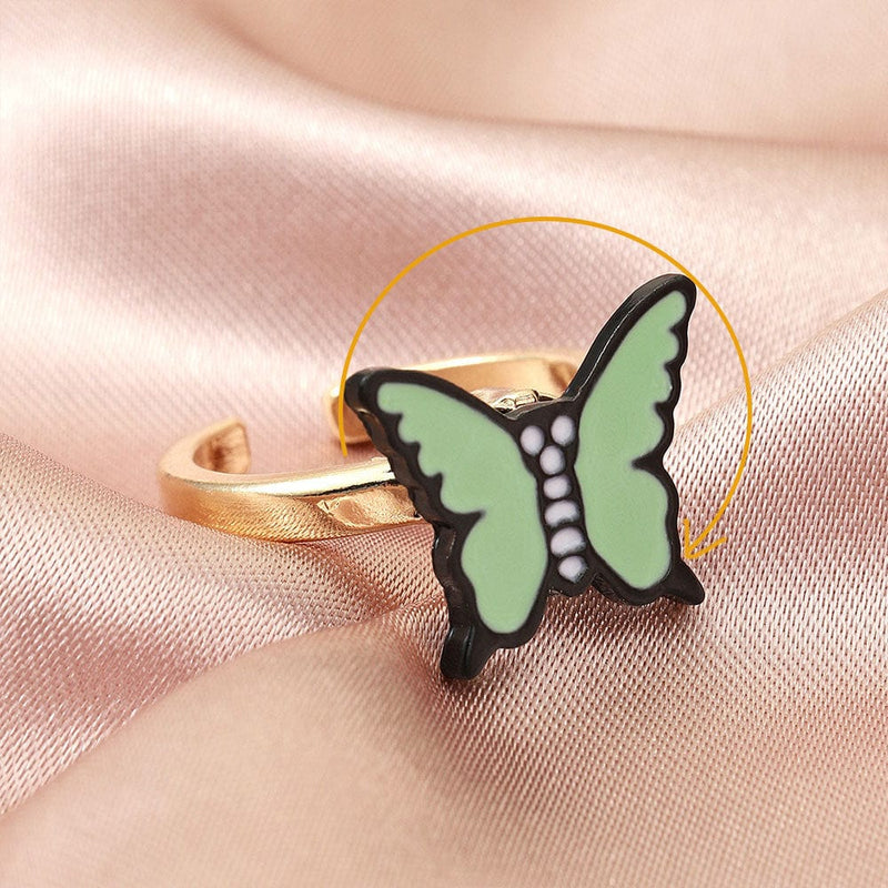 Fidget Ring Schmetterling