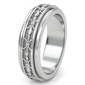 Fleur De Lis Vintage Spinnerring