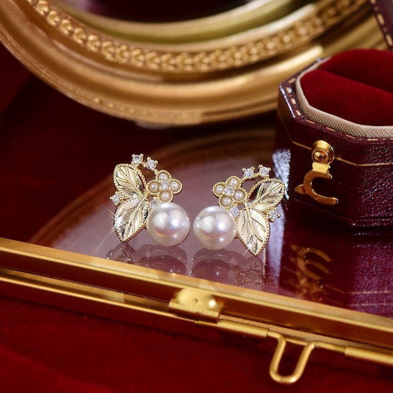 [Ausverkauf] Blumenperlenohrringe