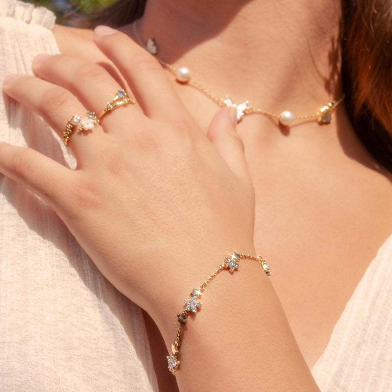 Blumenarmband - Erica