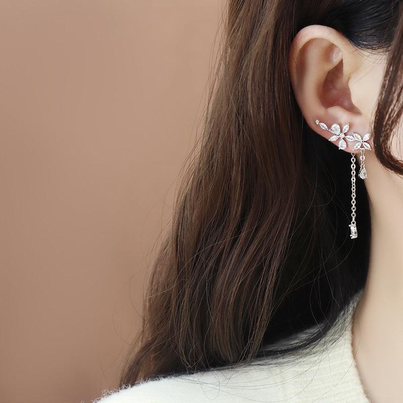 Blumen-Tropfen-Ohrringe - Jenny