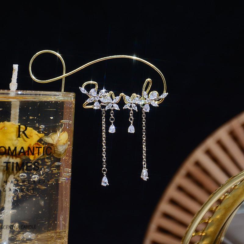 Blumen-Tropfen-Ohrringe - Jenny