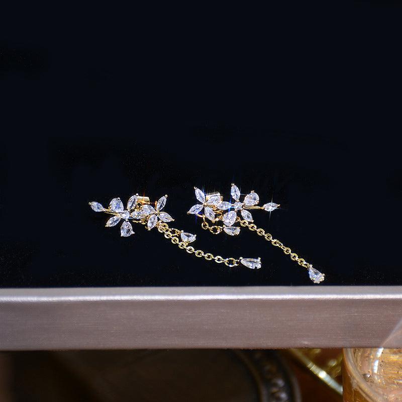 Blumen-Tropfen-Ohrringe - Jenny