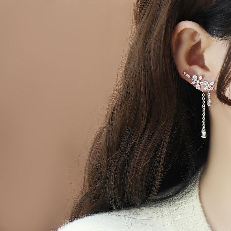 Blumen-Tropfen-Ohrringe - Jenny