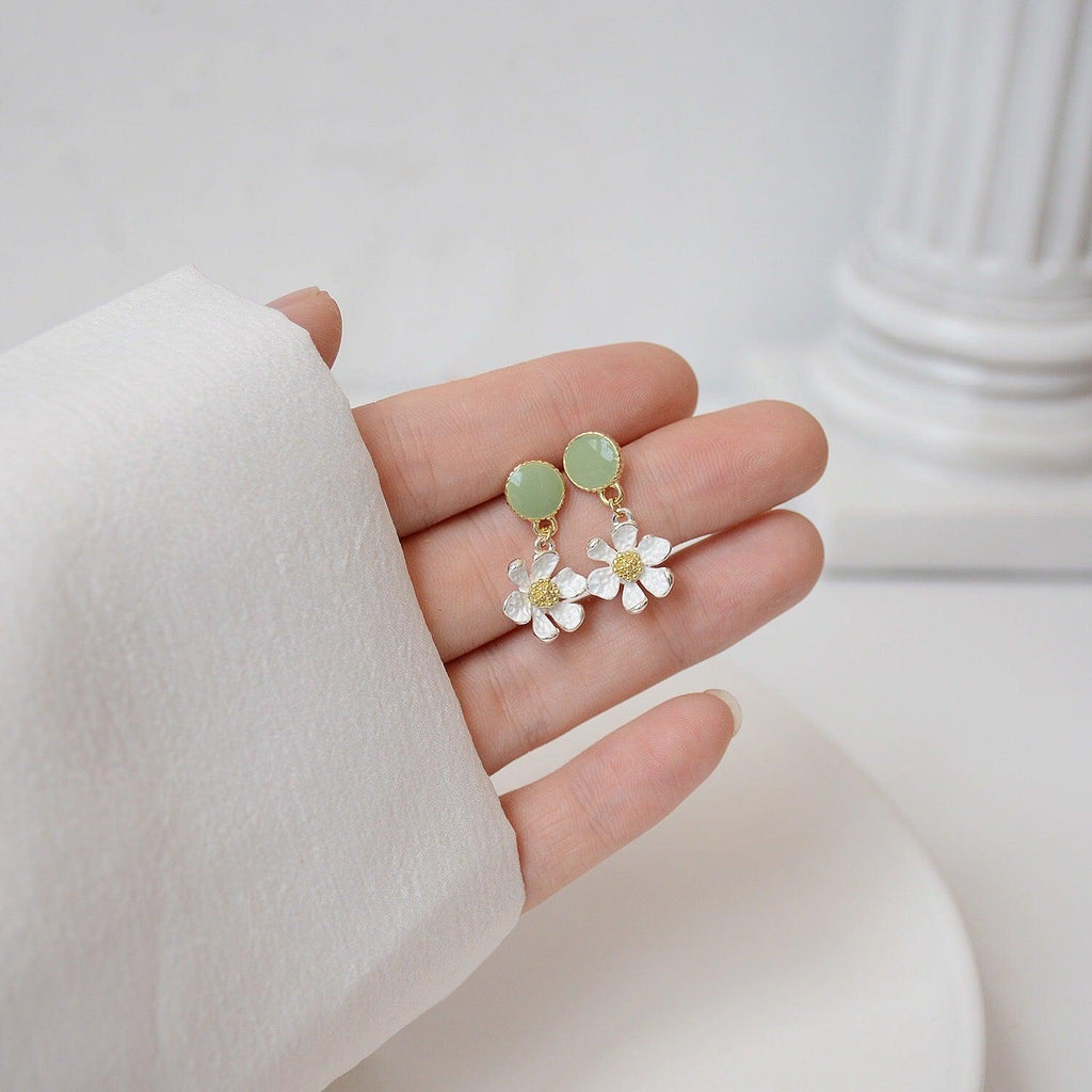 Blumenohrringe (2 Farben)