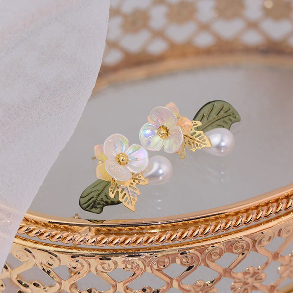 Blumenohrringe - Cynthia