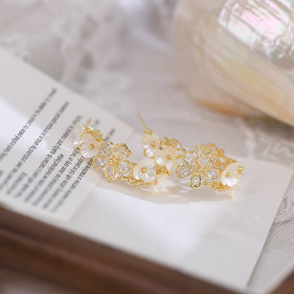 Blumen-Creolen – Florrie