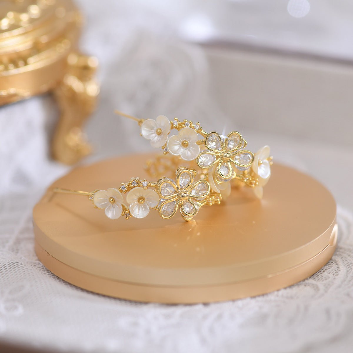 Blumen-Creolen – Florrie