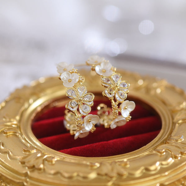 Blumen-Creolen – Florrie