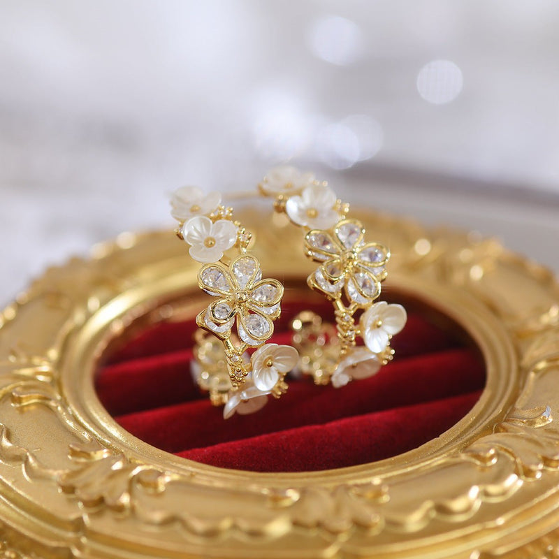 Blumen-Creolen – Florrie