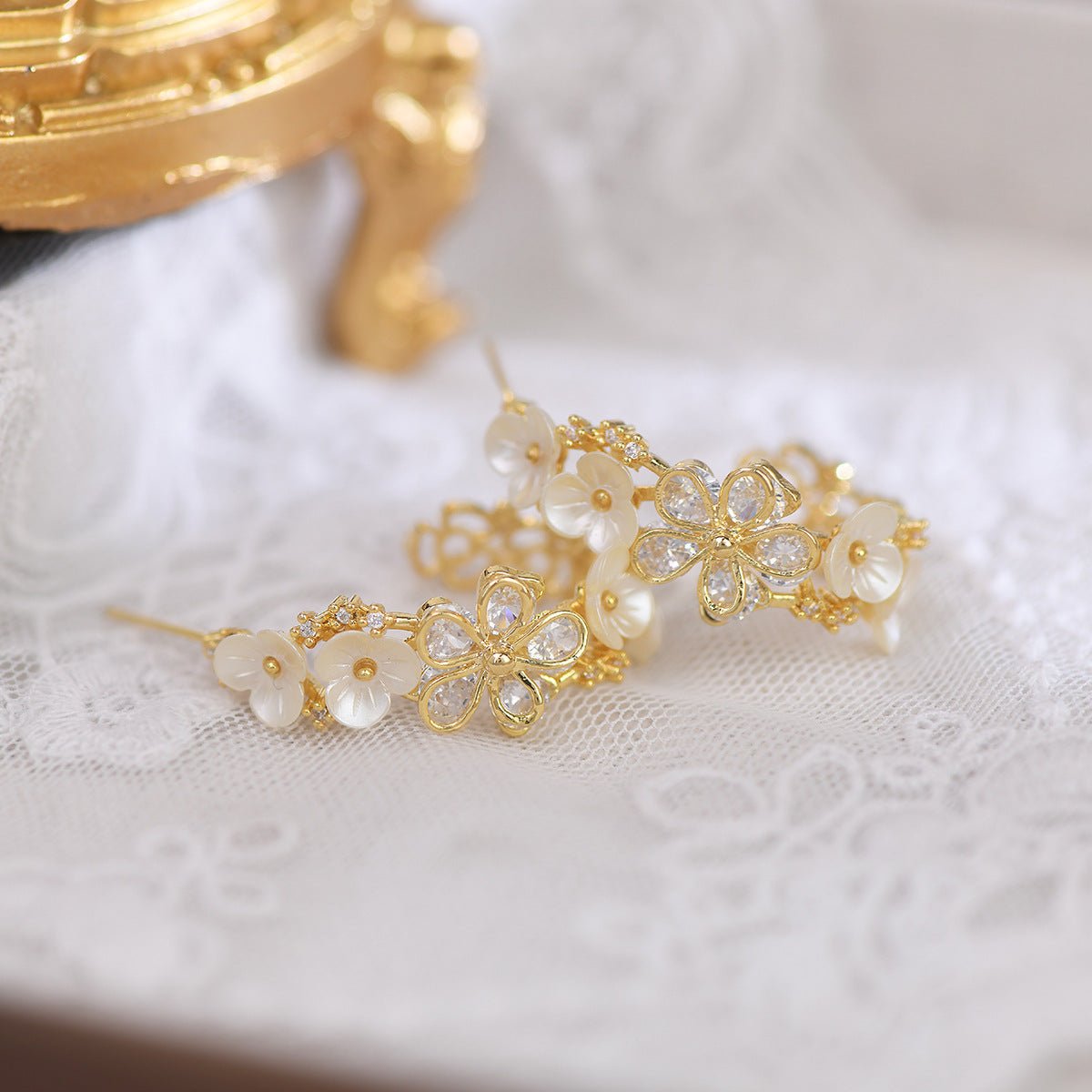 Blumen-Creolen – Florrie