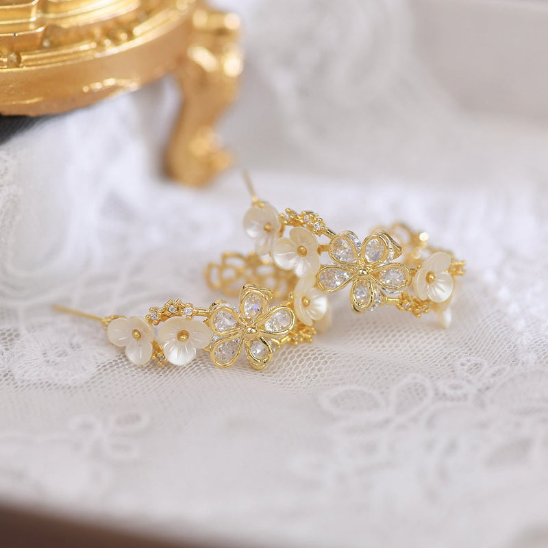 Blumen-Creolen – Florrie