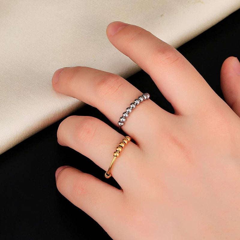 Fokus Anti-Angst-Ring - GOLD