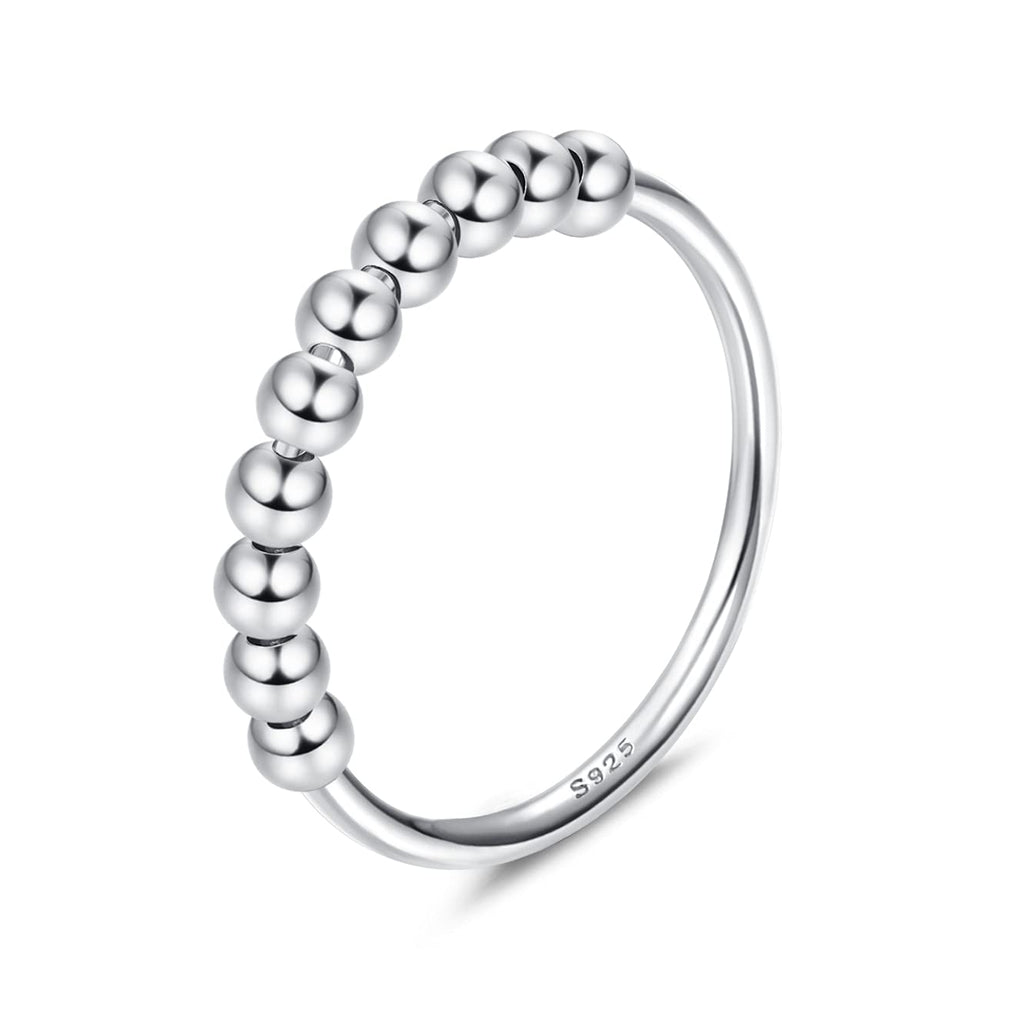 Fokus Anti-Angst-Ring - Sterling Silber