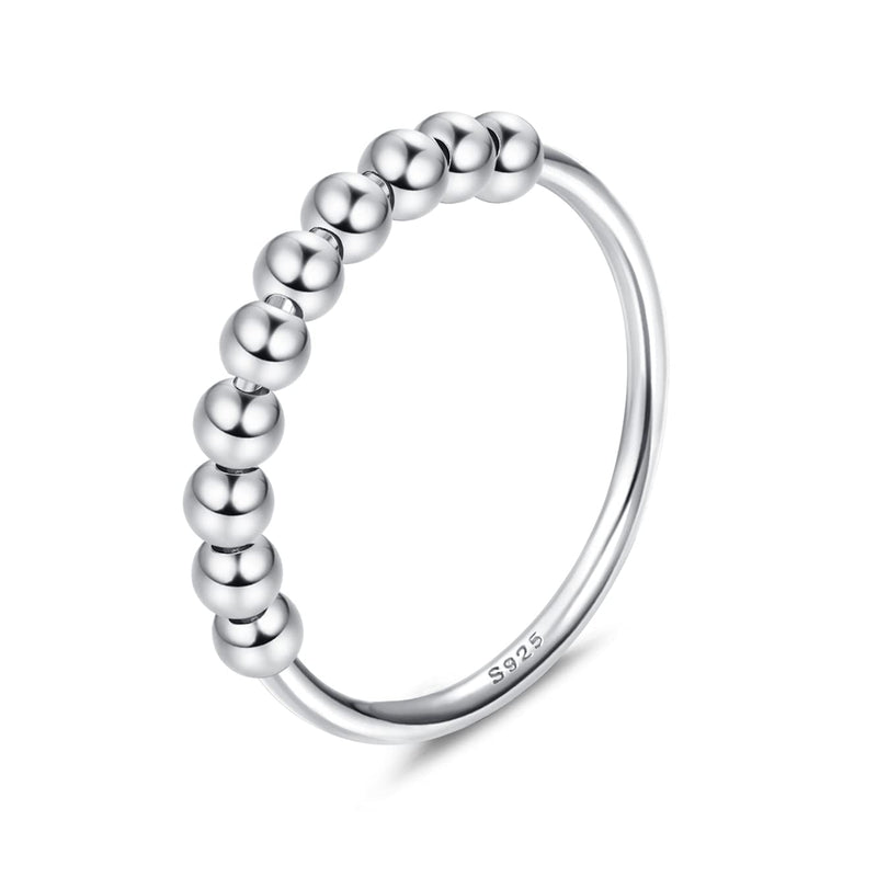 Fokus Anti-Angst-Ring - Sterling Silber