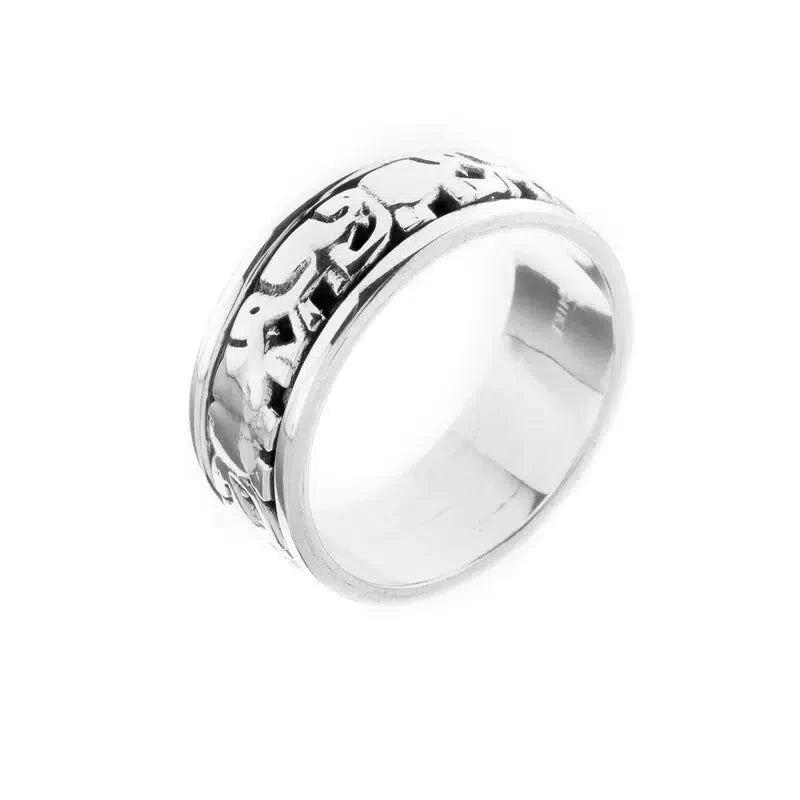 Drehbarer Glückselefant-Ring
